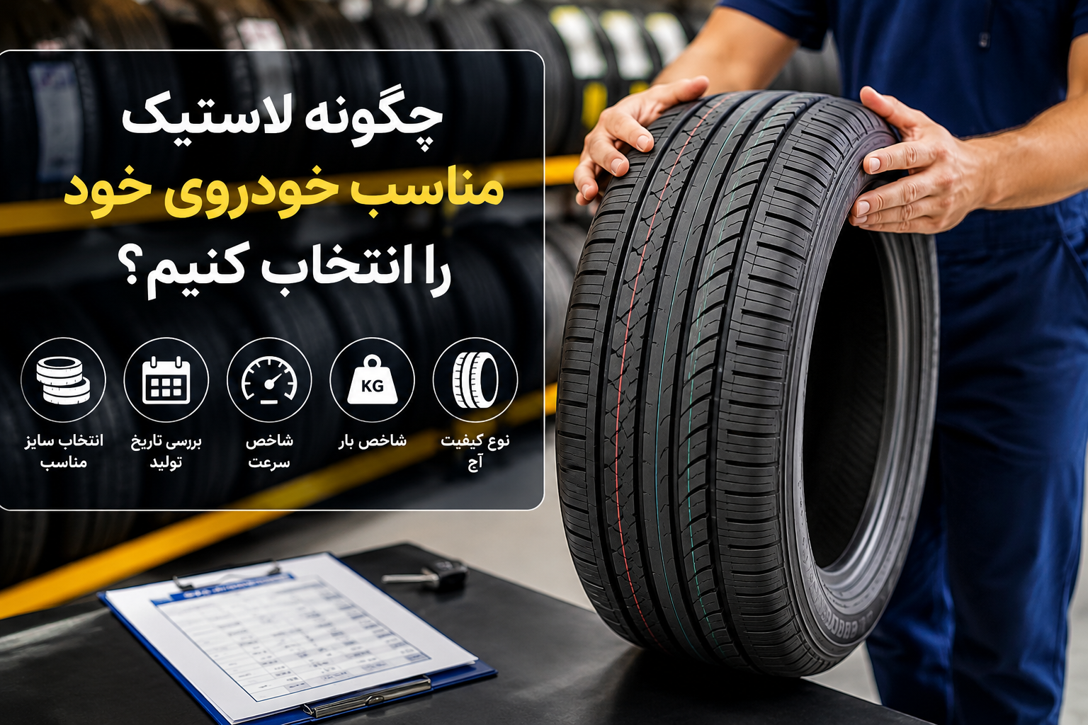 چگونه لاستیک مناسب خودروی خود را انتخاب کنیم؟