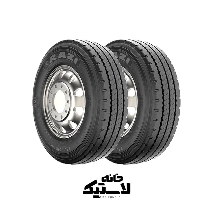 لاستیک 235/75R17.5 رازی تایر RM3 عقب (دو حلقه//جفتی) تاریخ:2026