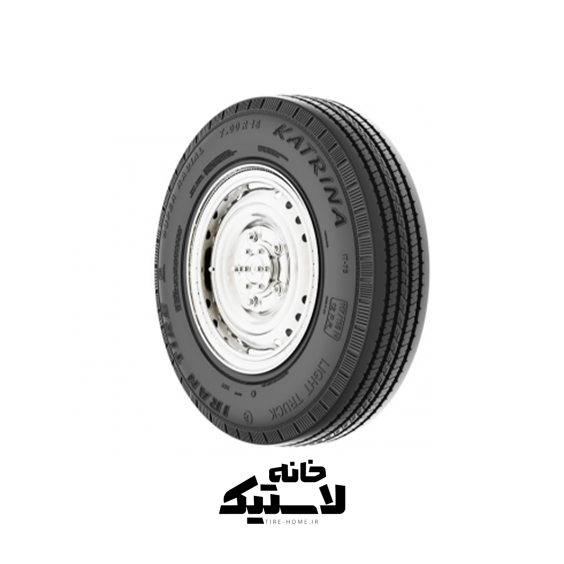 لاستیک 700R16 ایران تایر کاترینا سیمی تیوپلس نیسان وانت (یک حلقه) 2026