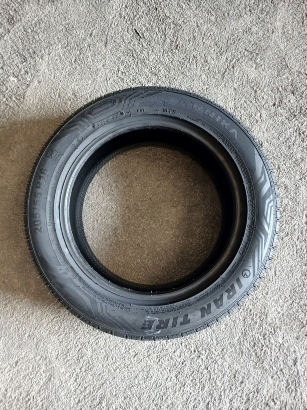 لاستیک 205/55R16 ایران تایر آرنیکا ARNIKA (دو حلقه//جفتی) تاریخ:2026