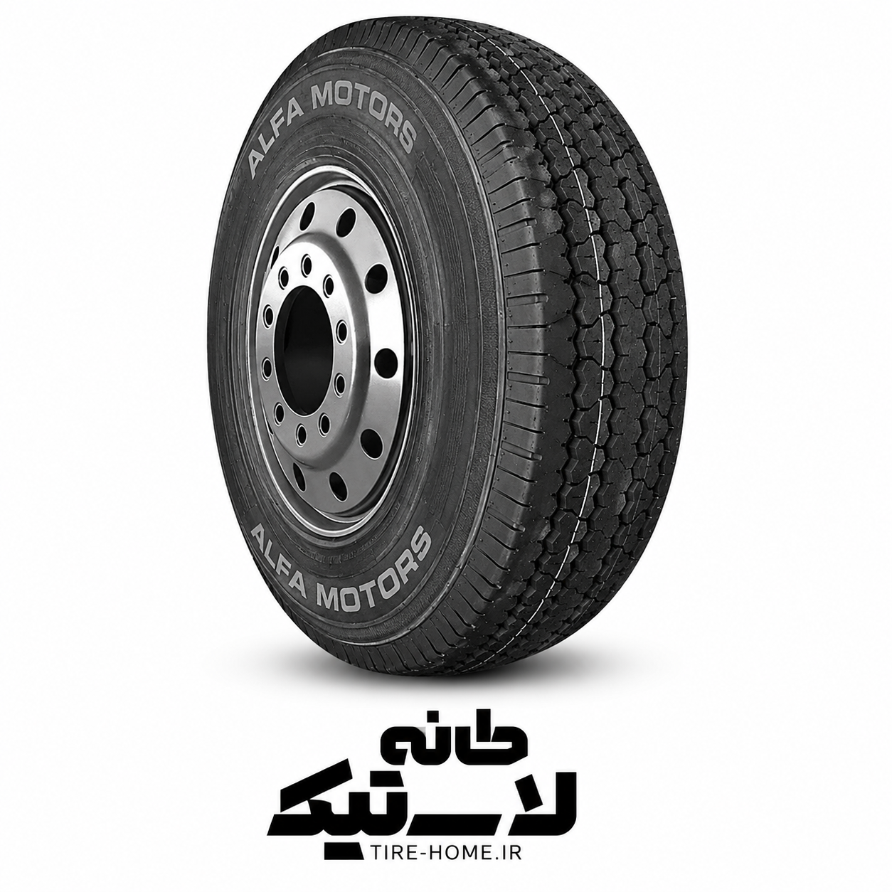 لاستیک 700R16 آلفاموتور چین گل جلو سیمی تیوپلس نیسان وانت (حلقه) 2026