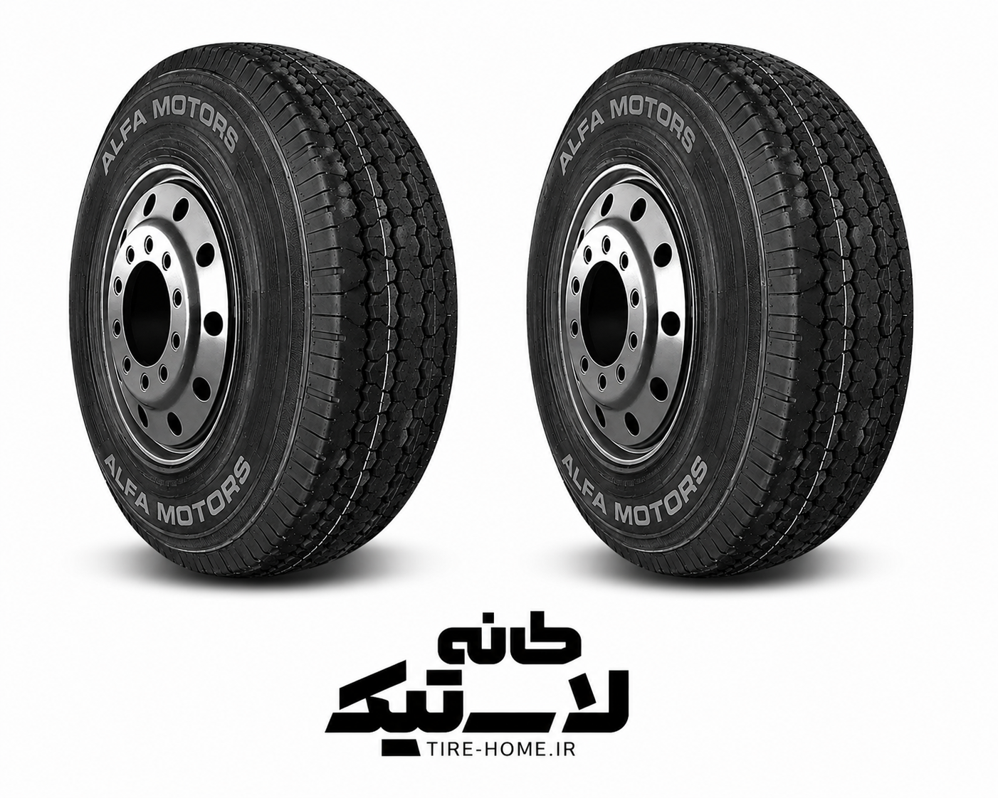 لاستیک 700R16 آلفاموتور چین گل جلو سیمی تیوپلس نیسان وانت (دو حلقه//جفتی) 2026