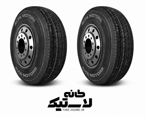 لاستیک 700R16 آلفاموتور چین گل جلو سیمی تیوپلس نیسان وانت (دو حلقه//جفتی) 2026