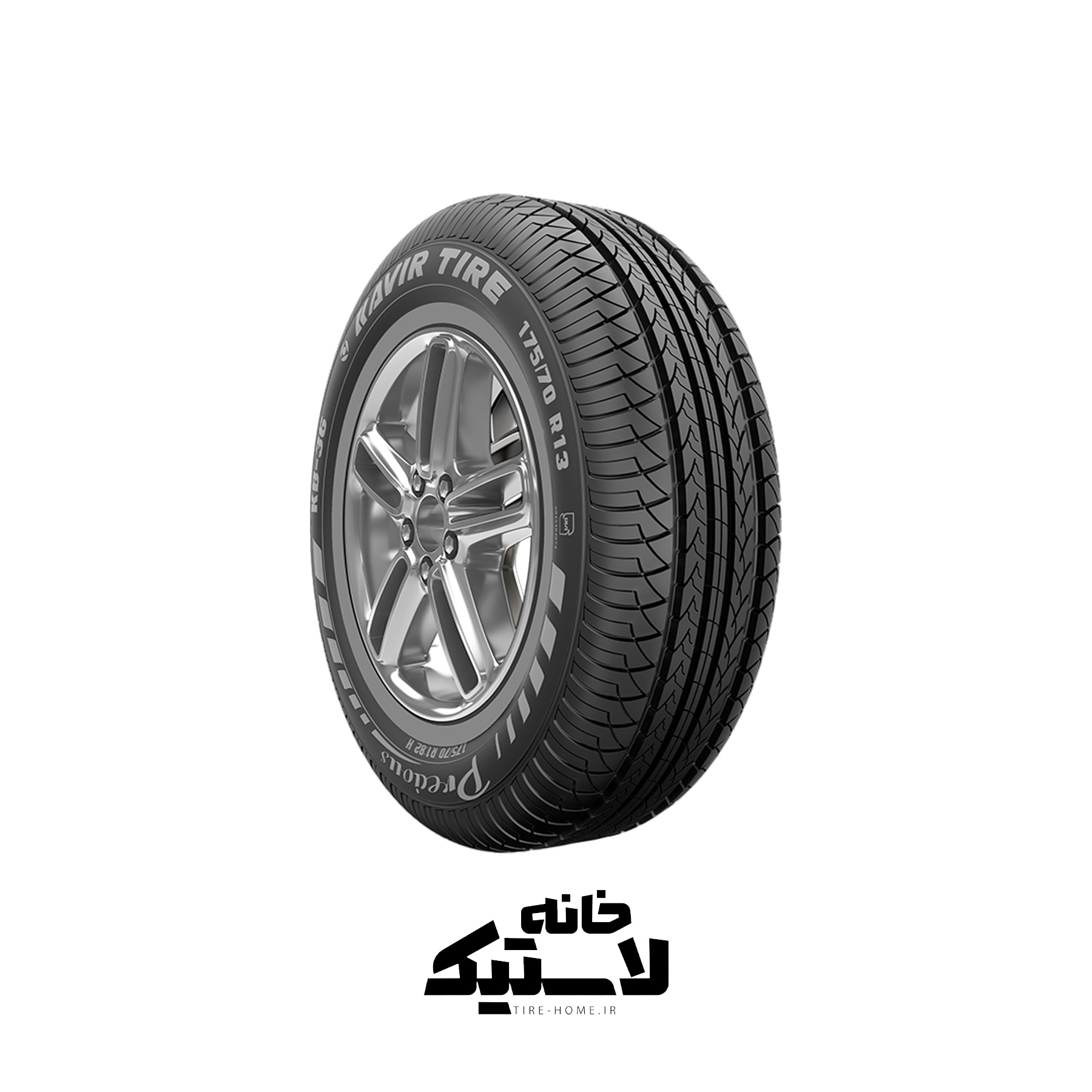 لاستیک 175/70R13 کویرتایر KB36 (یک حلقه) 2026